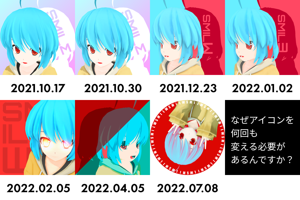 アイコンの一覧